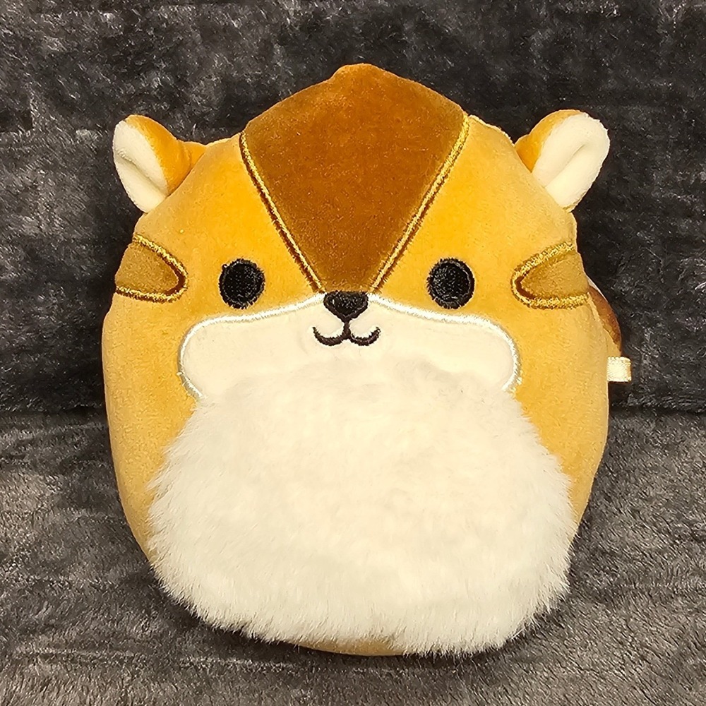 Squishmallows Melzie the Chipmunk 5" Fuzzy Belly Squad Plush Toy 2024